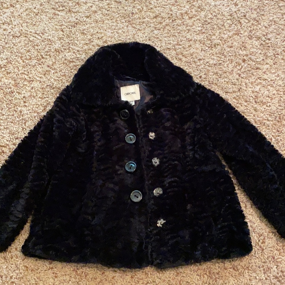 Cherokee faux fur jacket